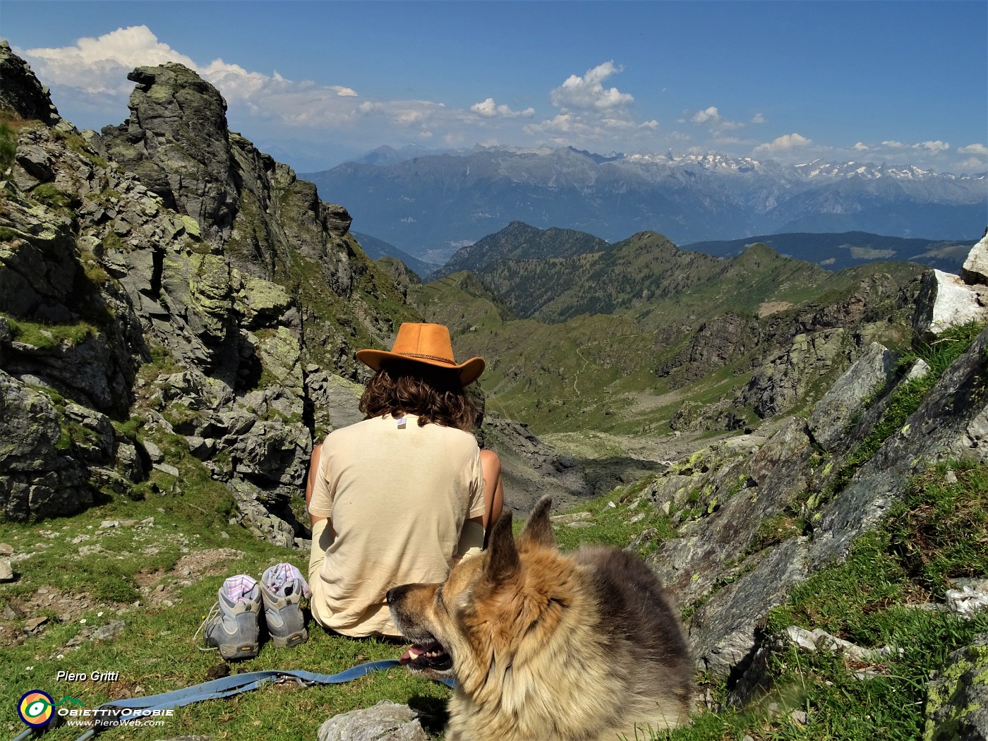 62 Vista verso il roccioso Ponteranica occidentale .JPG